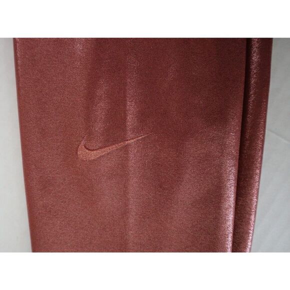 Nike Women's Sz XS Red Metallic Nike One Icon Clash 7/8 Tight Fit Leggings $85 - Picture 7 of 11